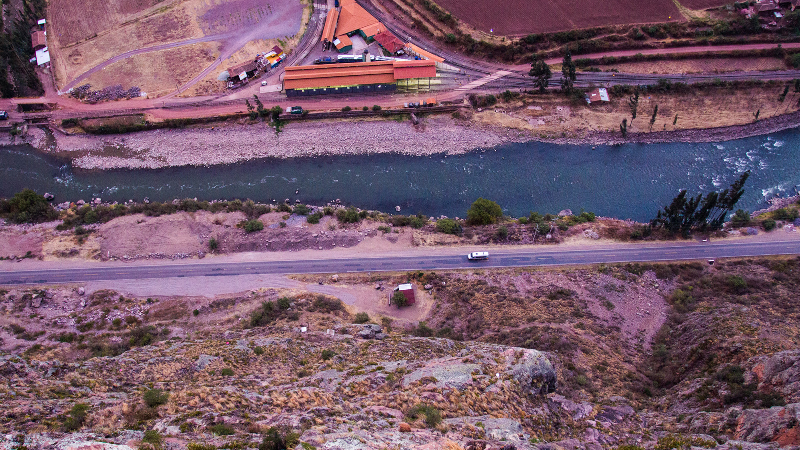 Skylodge Adventure Suites - Visto de cima