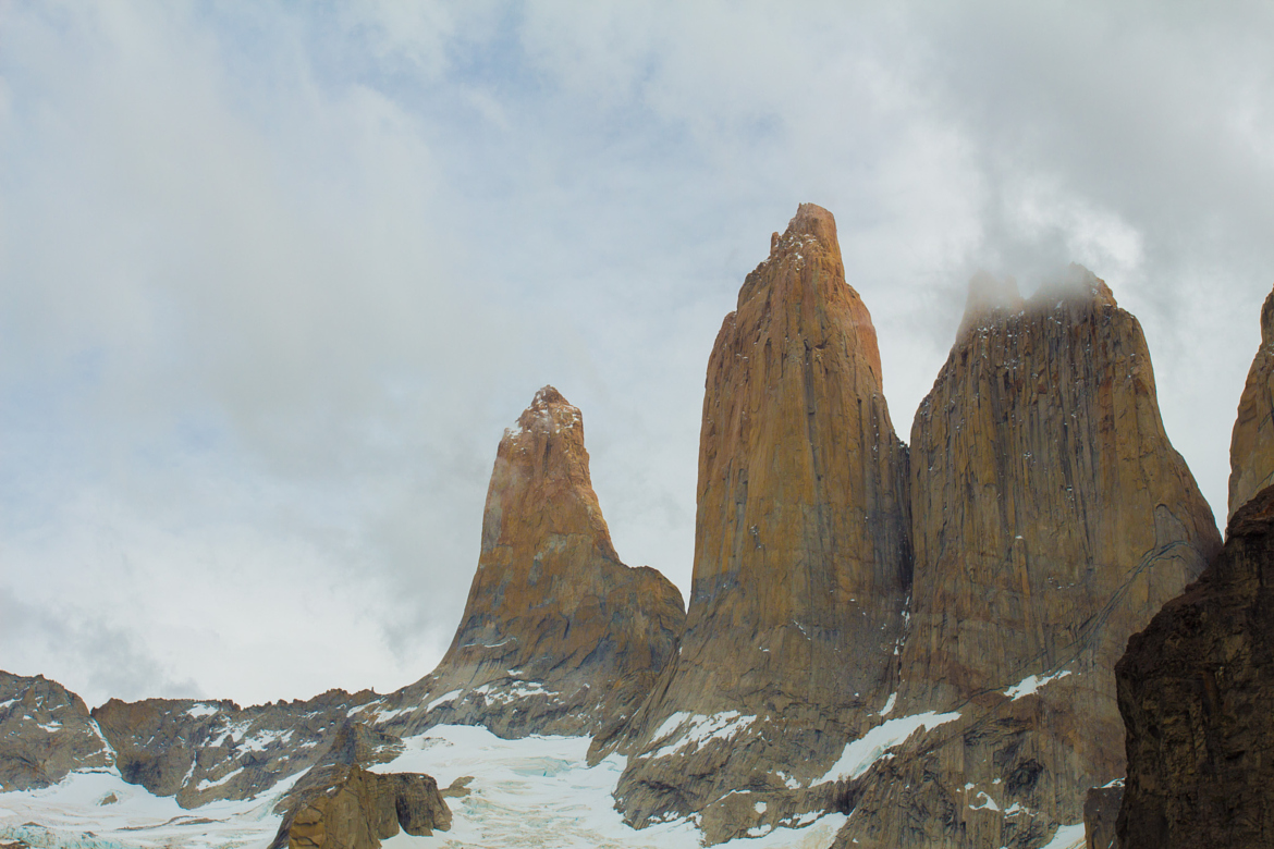 Foto das Torres no Parque Nacional Torres del Paine