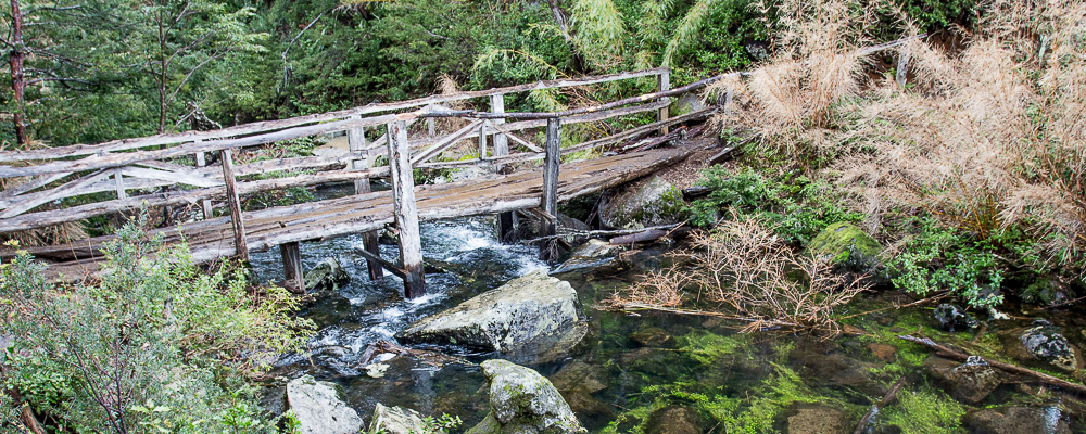 Capa Ponte sobre o Lago Chico, Parque Nacional Huerquehue (Marcos Borges/A 4 Pés)