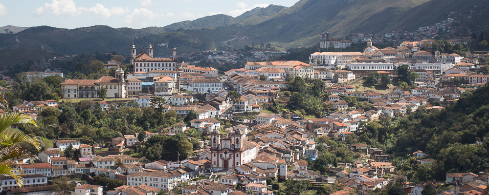 Igrejas de Ouro Preto, MG, Brasil. Vistas do alto (Marcos Borges/A 4 Pés)