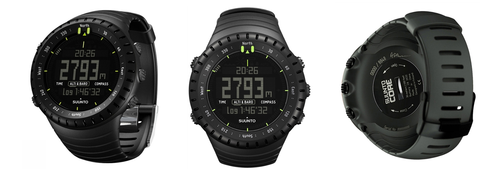 relógio e computador de bordo da suunto