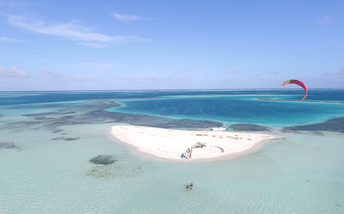 Kaitesurf em Cayo Los Viejos Kaitesurf em Cayo Los Viejos