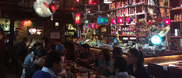 Primeiro andar do restaurante Primeiro andar do restaurante
