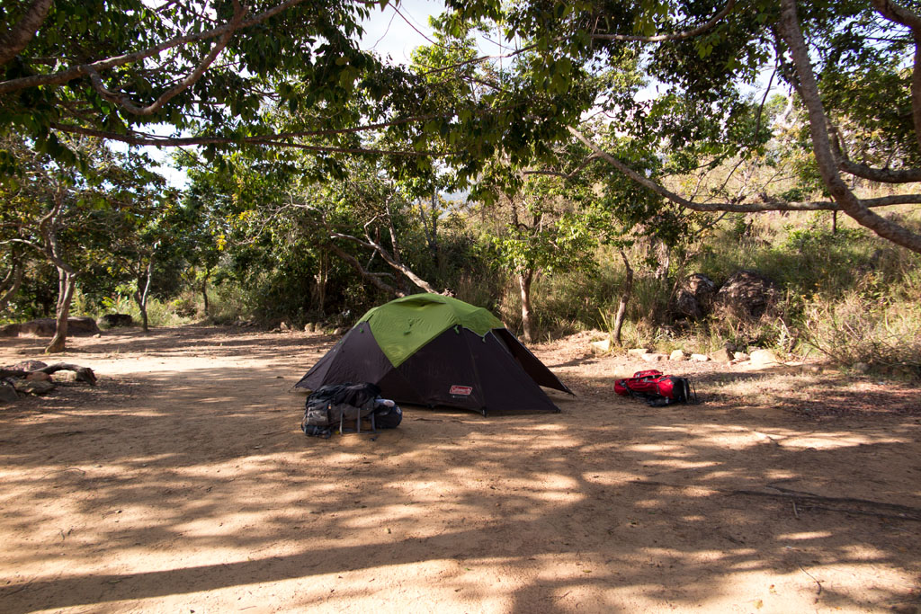 acampamento kukenan Acampamento kukenán com nossa barraca - Monte Roraima