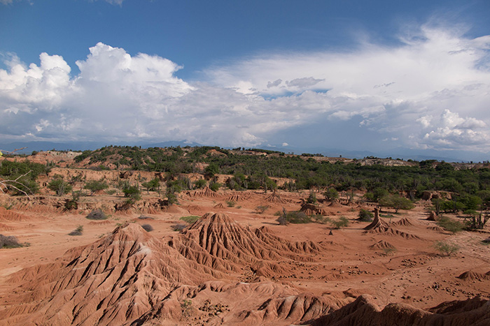 O deserto de Tatacoa O deserto de Tatacoa