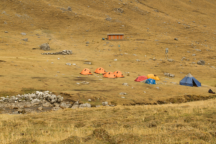 Acampamento Caurtelwain - 4.180m Acampamento Caurtelwain - 4.180m