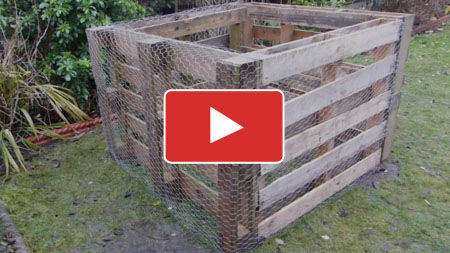 How to Make a Compost Bin from Pallets
