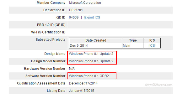 windows phone 8.1 gdr2