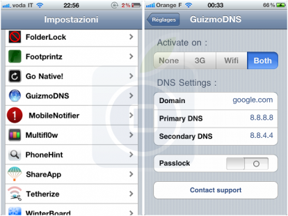 come cambiare i DNS su IOS iPhone e iPad
