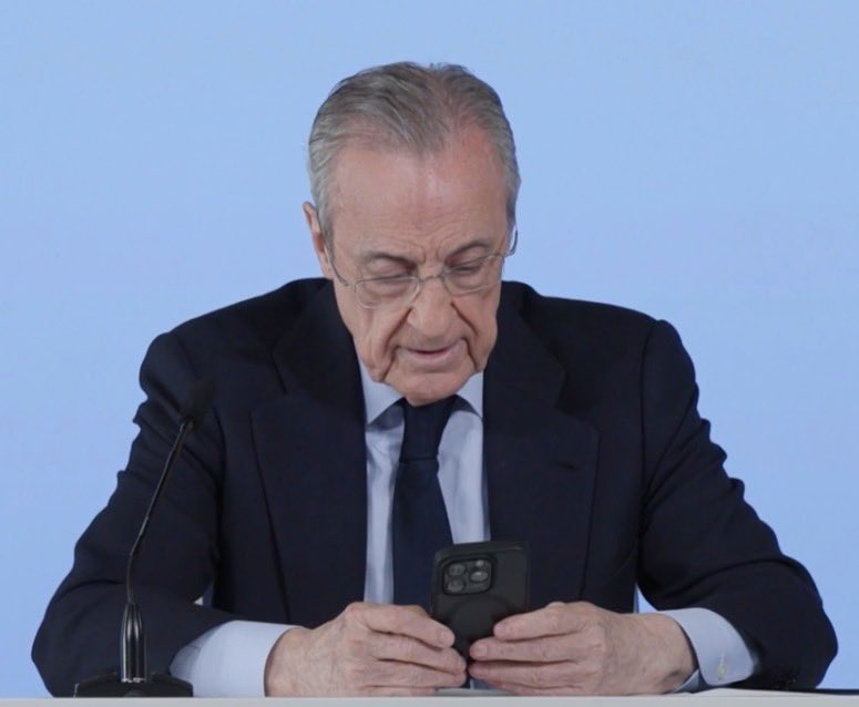 Florentino Pérez on next manager: “I am NOT here today to comment on this”.
