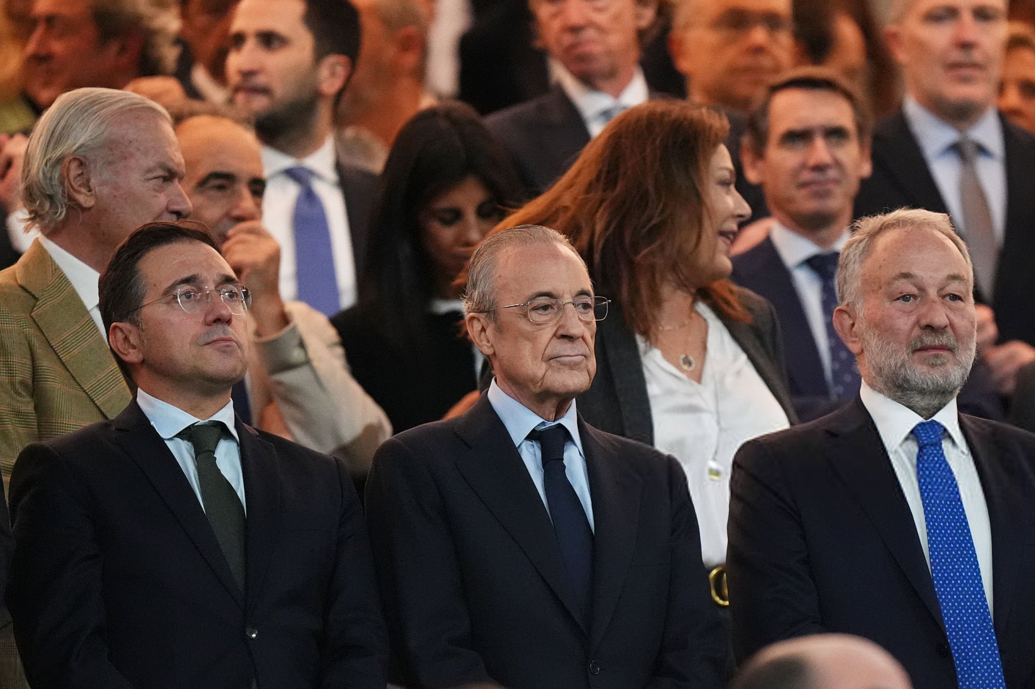 Florentino Pérez: “I'm the first one who wants to win everything. With me as president, we've won 37 titles in football”.  “I want to talk about all these people who are campaigning behind the scenes”.