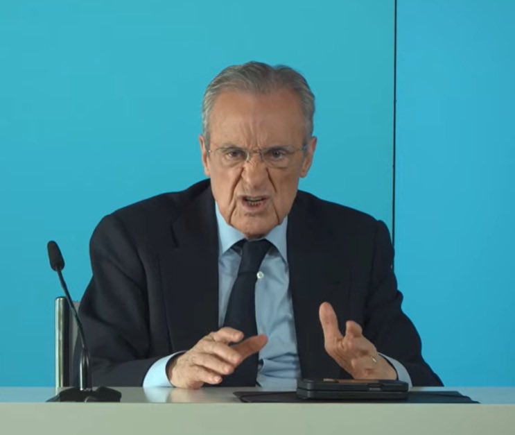 Florentino Pérez tells Chiringuito: “I do NOT want to leave Real Madrid”.
