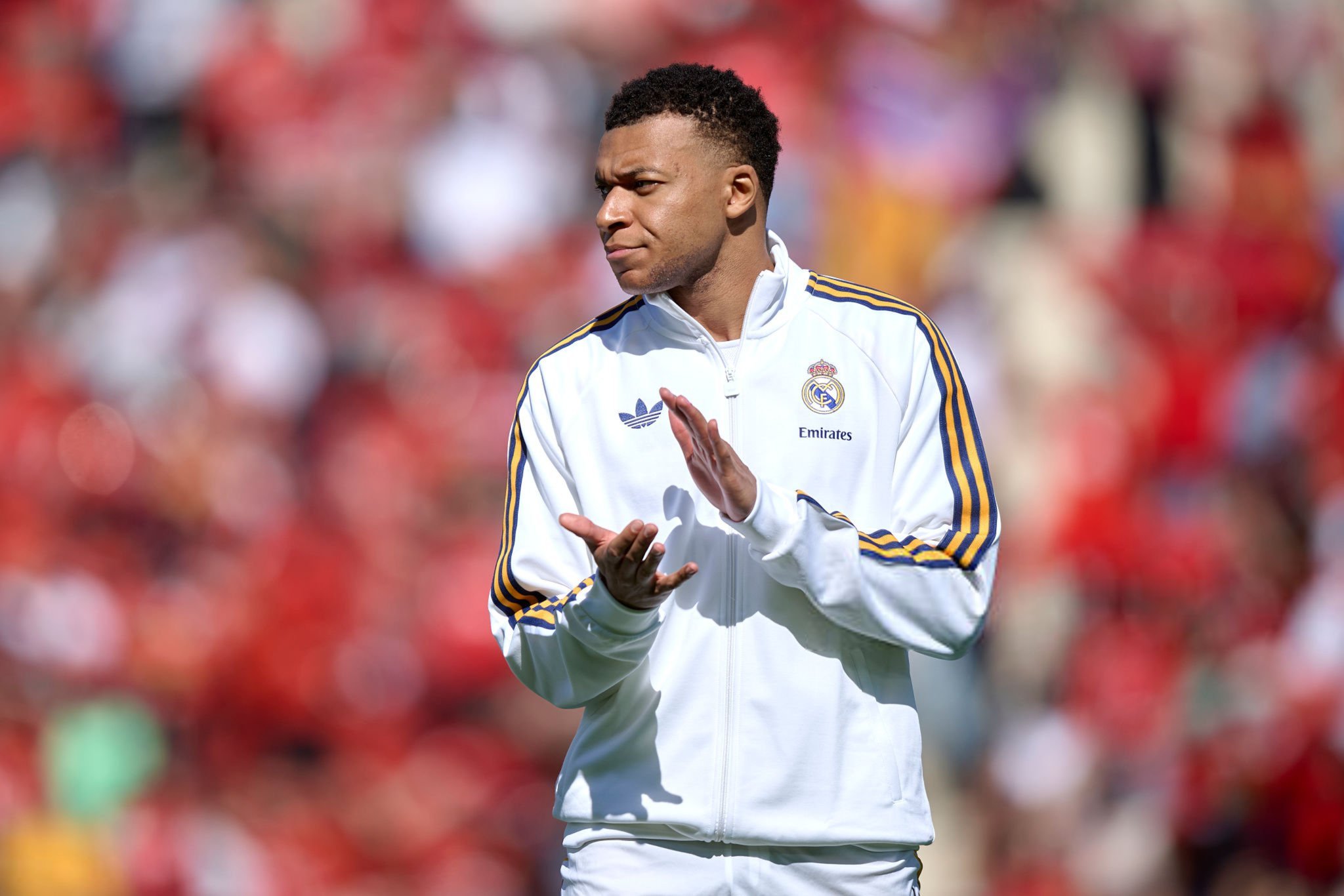 Kylian Mbappé: “What hurts me is that people think I don’t want to play. It’s not the case”.