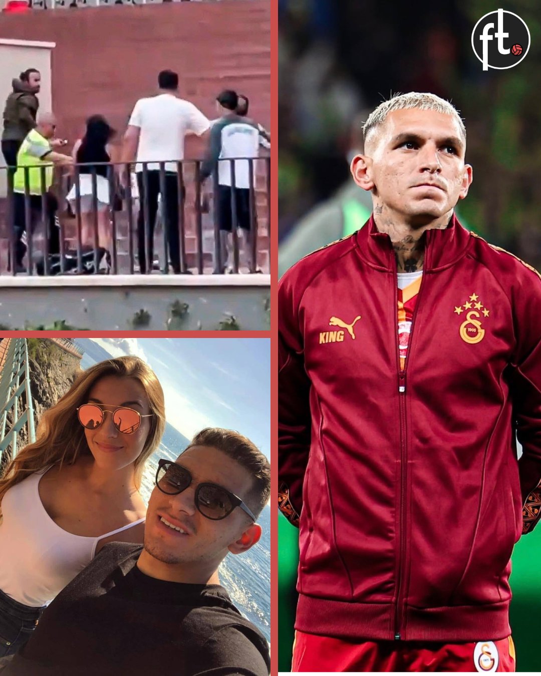The Galatasaray midfielder was reportedly attacked in Istanbul by a man obsessed with his wife.