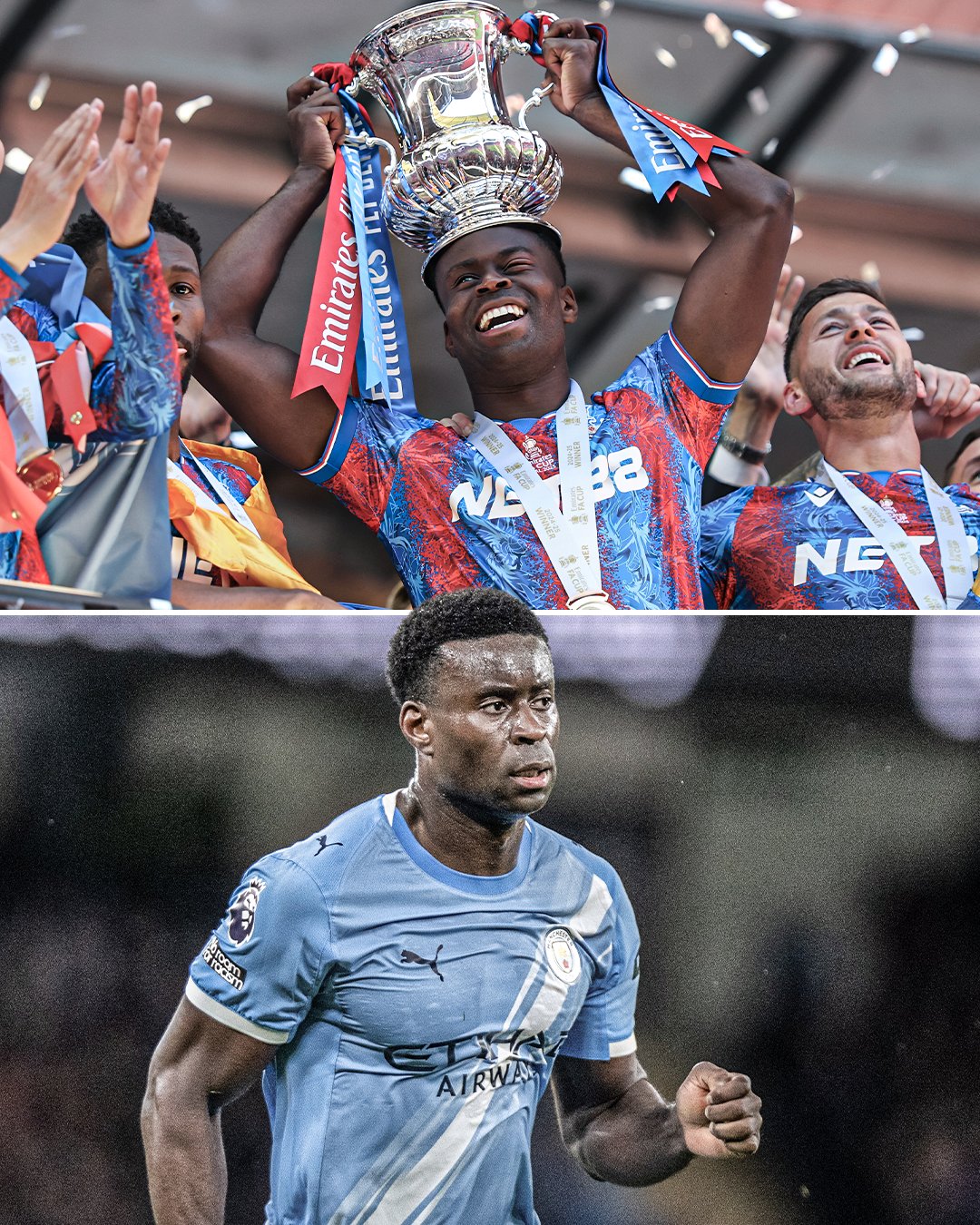 How Marc Guehi has gone to consecutive FA finals despite losing in the FA.