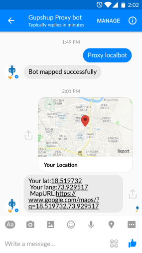 Telegram bot for IP Geolocation