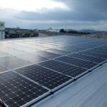 愛知県 K産業様 片流れ一面設置 シンプルレイ工法