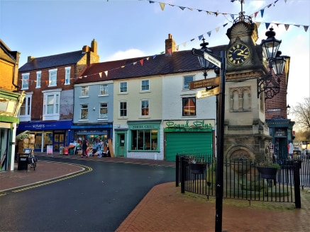 The ground floor of the property, currently utilised as a Café, extends to 597 sqft and incorporates a kitchen, a dining area and male/female W/C facilities. The upper floors are accessible via internal stairs and are used for storage purposes.