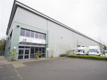 Newly constructed, high specification warehouse unit designed to meet the needs of modern businesses. The unit benefits from fully fitted first floor offices, fully ftited out undercroft, two electric loading doors and generous car parking provisions...