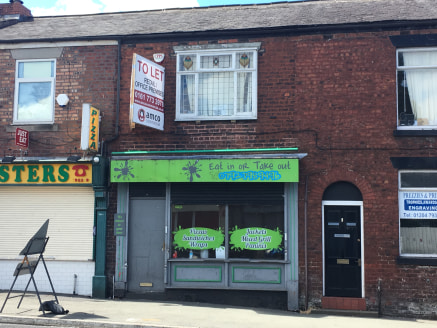 Single lock-up shop unit on main road close to the town centre pedestrian precinct in Farnworth, a prominent main road location. Nearby occupiers include travel agent - Thomas Cook, betting shops - BetFred and William Hills, as well as local retailer...
