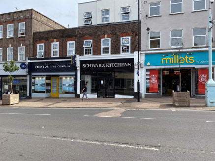 The accommodation comprises a ground floor single fronted retail unit with ancillary storage.

The unit has been extended to provide a larger sales area and staff facilities.