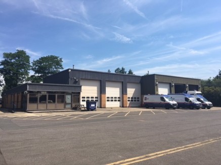 The property includes a large yard area which is shared in part with the adjacent occupier. Approximately 2,264.49 sq. m. (0.559 acres) of yard is available excluding parking.

In the main the property comprises brick built offices with flat roof wit...