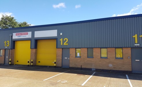 Newly Refurbished Industrial/Warehouse Unit in Poole – Unit 12 Chantry Park Industrial Estate