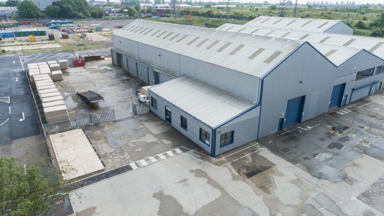 1,016.95 sq m (10,946 sq ft). High Bay Production/Warehouse Unit. 76.70 sq m (825 sq. ft.) office space. Large Secure Service Yard. Eaves Height 9m. 5 Tonne Crane.