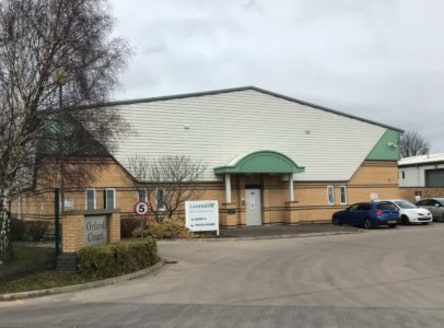 A modern detached warehouse of steel portal frame construction with profile, insulated steel cladding and part brick elevations. There is a height to eaves of 5.6m.<br><br>The amenity areas include open plan offices, meeting room and managers office,...