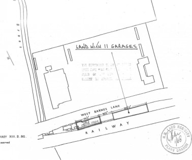 A fantastically large freehold site in New Malden, currently used as land with 11 garages. This site has the potential to build 4 x 1 bedroom apartments Subject To Planning Permission. Enquire for more details.