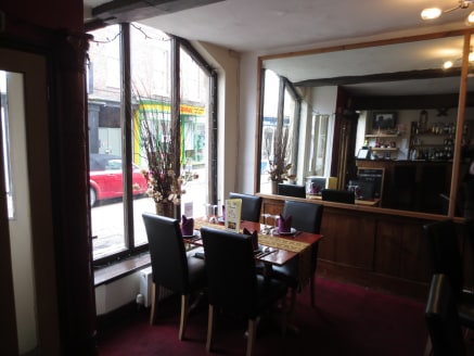 The property provides a prominently located three storey property with a single storey bedsit in the centre of the town of Ellesmere which currently trades as a restaurant. The property is currently arrange to provide seating for approximately 26 peo...