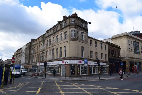 RETAIL/RESTAURANT/BAR PREMISES

PLANNING CONSENT GRANTED FOR CLASS A1/A3/A4 USES. 

Prominent location with return frontage.

Ground Floor- 2,439 ft2 (226.58 m2).

First Floor- 1,993 ft2 (185.15 m2)

Basement storage.

Good pedestrian footfall.

The...