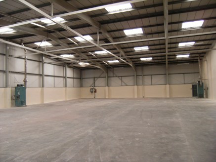 Security Fenced Forecourt. 3 Phase Electricity and Mains Gas. Ground Floor Offices. Loading Door 4m Wide by 4.6m High. Floor mounted mains gas heaters to the production area.