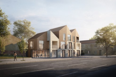 Currently a single storey building of public convenience the site occupies a total area of 0.05 acres. Planning permission has been granted for; demolition of a single storey public convenience and the construction of a part two and part three storey...