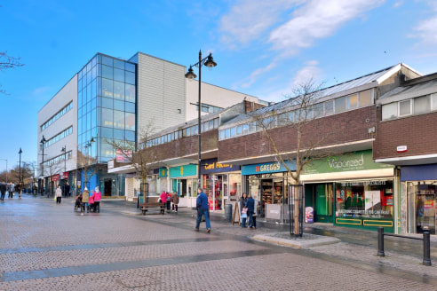 <p>Two prominent parades of units in a popular retail area of Airdrie.</p><p>The premises currently available are numbers 74/76 Graham Street which can be split into several configurations (see plan) to match occupier requirements. The premises have...
