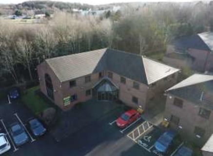 Modern business park setting. Adjacent to A38 and approximately 3 miles from J28 of the M1. Good quality specification....