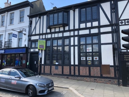 This two-storey property is an attractive mock Tudor design comprising a retail unit on ground floor, office/staff accommodation on the first floor and storage in the basement. To the rear of the ground floor is a toilet and small room. The basement...