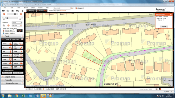 Potential rear garden plot. 

Plot generally level once accessed.

Secluded lane location.