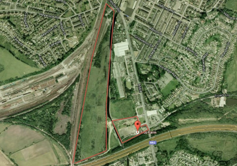 The site amounts to 12.45 acres (5.04 hectares approximately) and is greenfield in nature. The existing canal bridge is built to an adaptable standard and is designed to be able to be widened. Further information on this can be provided. The site is...