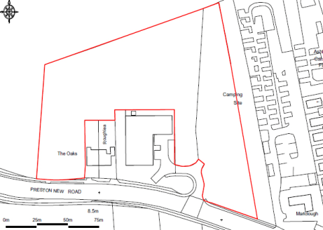 The site benefits from outline planning permission dated 9th January 2013 for the erection of 10 detached dwellings together with 4 affordable housing units.