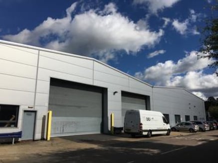 A semi-detached modern warehouse unit with a self contained yard to the side.\n\n* 5.9m eaves height\n* 5 loading doors\n* Excellent parking\n* Easy access to M1\n* Additional yard/parking available\n\nGreatham Road Industrial Estate is situated clos...