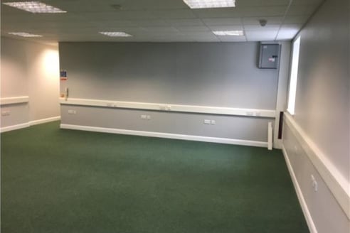 Modern multi-let office building located close to the town centre, public car parks and rail links. Suitable for B1 office use or D1 training. The suites are available due to relocation of a single occupier, suites are to decorated and carpeted. Ther...