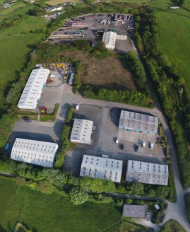 Yard Space / Open storage land up to 1.3 acres available. Established industrial estate, Accessible to A30.