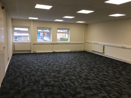 The property comprises a two storey office building offering good quality refurbished accommodation throughout.

At ground floor there is an entrance vestibule, reception, two private offices, meeting room, board room, kitchen/staff room, toilets and...