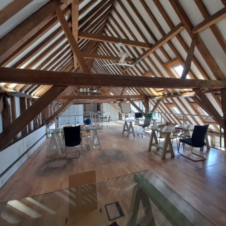 The Black Barn in Cliddesden is a beautifully presented Grade II Listed barn conversion over ground and first floor levels.