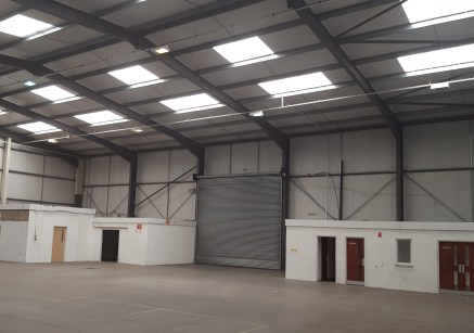 An 8,950 sq ft Industrial / Warehouse Unit located on an existing commercial estate in Martley. The property includes a large loading / unloading area.