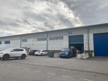 The property comprises of mid terrace steel portal framed unit, with a maximum working eaves height of 8 metres (7 metres minimum). A modern first-floor mezzanine has been installed which benefits from a board room, as well as three separate offices...