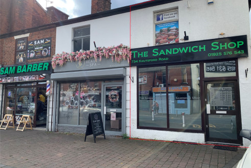 The property comprises a two-storey end terraced retail unit, formerly occupied as ''The Sandwich Shop'' and suitable for a variety of trades. 

The ground floor comprises an open retail area, with kitchen or store to the rear. The first floor compri...