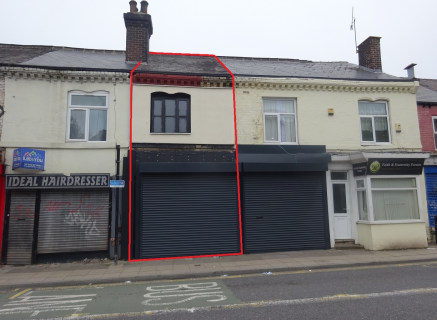 Shop and Flat offered with vacant possession