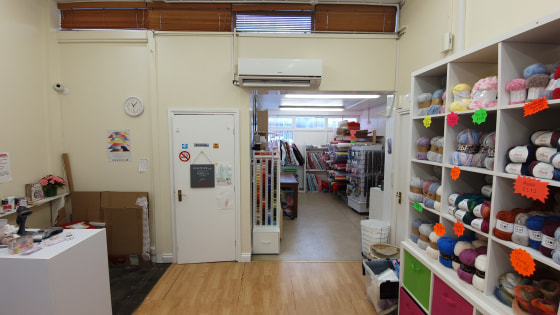 The property comprises a ground floor retail unit with large display frontage.

The property is well fitted and includes kitchen and WC and also includes 2 parking spaces to the rear.